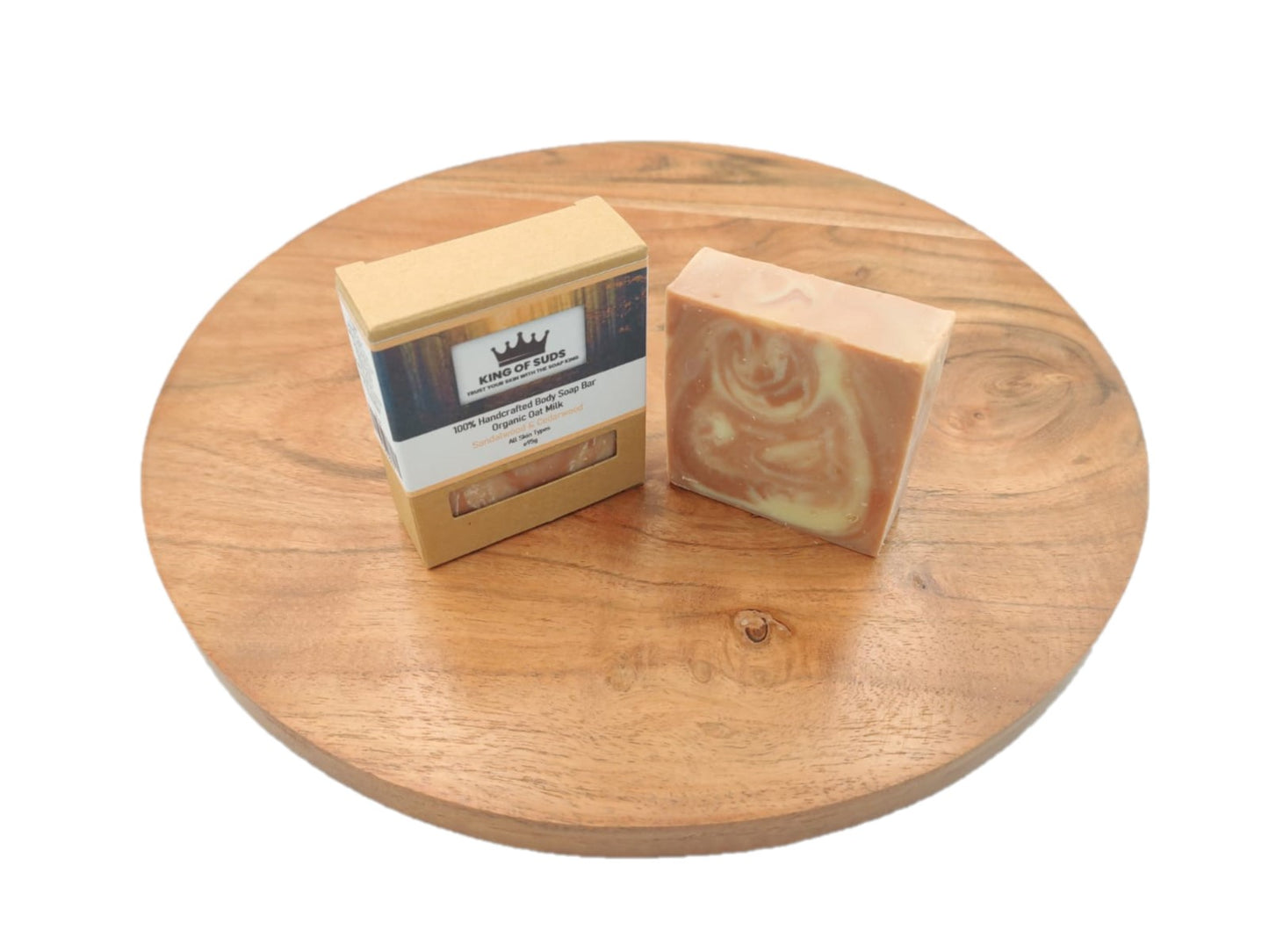 Sandalwood & Cedarwood Oat Milk Body Bar